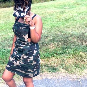 Camo Cargo Dress